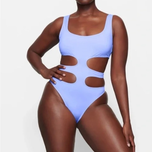 SKIMS Other - NWT Skims Monoki Periwinkle One Piece Swim Size 2X